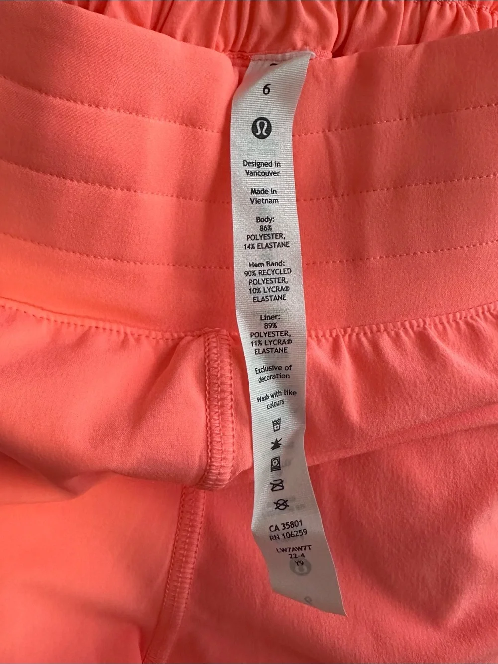 lululemon athletica new tags
